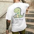 Tea-Rex メンズTシャツ バックプリント 彼への贈り物