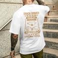 Truck Drivers Fun Truckers トラッキング スカル バックサイド 長袖tシャツ メンズTシャツ バックプリント 彼への贈り物