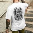 Tué Par Lust Grim Reaperkull Biker T-shirt imprimé au dos Cadeaux pour lui