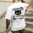 Undiagnosed Butomething Ain't Right メンズTシャツ バックプリント 彼への贈り物