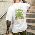 Weed We Enjoy Every Day メンズTシャツ バックプリント 彼への贈り物