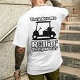 Theyee Me Rollin' They Hatin' & Golf Cart メンズTシャツ バックプリント 彼への贈り物