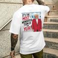 「今年一番素晴らしい言葉だ」トランプクリスマス 長袖tシャツ メンズTシャツ バックプリント 彼への贈り物