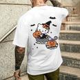 【ハロウィン特集】Usデザイン ハローキティ トリックオアトリート メンズTシャツ バックプリント 彼への贈り物