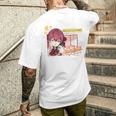 【宝鐘マリン】ホロぐら名場面 メンズTシャツ バックプリント 彼への贈り物