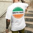 アイルランド外のイギリス軍 アイルランド共和党 メンズTシャツ バックプリント 彼への贈り物