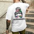 アフリカン・ルーツ・アフリカ メンズTシャツ バックプリント 彼への贈り物