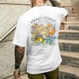 アマルフィ 海岸 イタリア 旅行 旅行 バケーション 地中海 メンズTシャツ バックプリント 彼への贈り物