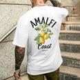 アマルフィ海岸レモン イタリア メンズTシャツ バックプリント 彼への贈り物