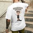 エスプレッソナ シニョーラ イタリアン Brainrot コーヒーミーム メンズTシャツ バックプリント 彼への贈り物