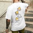 オカメインコ ボーブ メンズTシャツ バックプリント 彼への贈り物