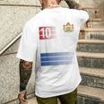 オランダ国旗 10 オランダオレンジ サッカー メンズ レディース キッズ ボーイズ メンズTシャツ バックプリント 彼への贈り物