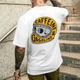カフェインとガソリン メンズTシャツ バックプリント 彼への贈り物