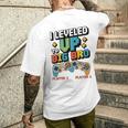 キッズ Leveled Up Big Bro 2025 ビッグブラザー幼児に昇格 メンズTシャツ バックプリント 彼への贈り物