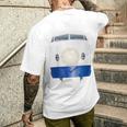 キッズ 【キッズ】0系新幹線イラスト メンズTシャツ バックプリント 彼への贈り物