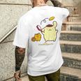キッズ ポムポムプリン＆ベーグル メンズTシャツ バックプリント 彼への贈り物