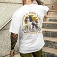 キャバリア・キング・チャールズ・スパニエル メンズTシャツ バックプリント 彼への贈り物
