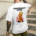 クロワッサンキング メンズTシャツ バックプリント 彼への贈り物