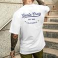 サンタクルーズ カリフォルニア 旅行 お土産 ヴィンテージ サンタクルーズ メンズTシャツ バックプリント 彼への贈り物