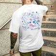 シナモロール Usデザイン 手描き風 メンズTシャツ バックプリント 彼への贈り物
