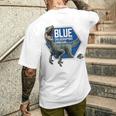 ジュラシック・ワールド Blue Data メンズTシャツ バックプリント 彼への贈り物