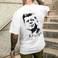 ジョン・F・ケネディ アメリカ大統領 メンズTシャツ バックプリント 彼への贈り物