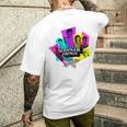 ストレンジャー・シングス The Party Memphis スプラッシュファン 記念品 メンズTシャツ バックプリント 彼への贈り物