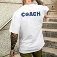 スーパー水球スポーツ シンプル水球コーチ Coach Water-Polo メンズTシャツ バックプリント 彼への贈り物