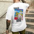 タワーレコード パサデナ レトロ ヴィンテージ 音楽 メンズTシャツ バックプリント 彼への贈り物