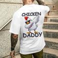 チキン パパ ニワトリ 父 チキン ジャンパー 農家 父の日 長袖tシャツ メンズTシャツ バックプリント 彼への贈り物