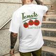 トマトガール 夏 Il ポモドーロ イタリアンサマー メンズTシャツ バックプリント 彼への贈り物