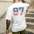ナンバー97 Usa メンズTシャツ バックプリント 彼への贈り物