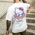 ハローキティ Usデザイン うきわ メンズTシャツ バックプリント 彼への贈り物