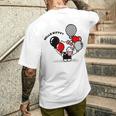 ハローキティ ハイドアンドシーク メンズTシャツ バックプリント 彼への贈り物