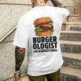 ハンバーガー研究 ハンバーガー 長袖tシャツ メンズTシャツ バックプリント 彼への贈り物