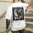 バーニーズマウンテンドッグ愛好家 メンズTシャツ バックプリント 彼への贈り物