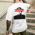パロディ Kim Jung Un Rocketman ボックスロゴtシャツ メンズTシャツ バックプリント 彼への贈り物