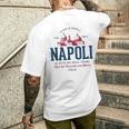 ビンテージ・レトロ・ナポリ イタリア メンズTシャツ バックプリント 彼への贈り物