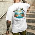 ピコ・デ・サントメ島 サントメとプリンシペ お土産 メンズTシャツ バックプリント 彼への贈り物