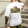 ピーテル・ブリューゲルによるバベルの塔 1563 長袖tシャツ メンズTシャツ バックプリント 彼への贈り物