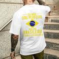 ブラジル国旗 ブラジル メンズ レディース キッズ グリーン ポルトガル語 メンズTシャツ バックプリント 彼への贈り物