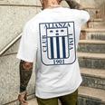 ペルーシャツ ペルー製 Alianza Lima ペルー人 メンズ レディース サッカー メンズTシャツ バックプリント 彼への贈り物
