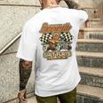 ボンネビル ソルト フラッツ ヴィンテージ レトロ ホットロッド レースカー メンズTシャツ バックプリント 彼への贈り物
