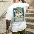 マヌルネコ Pallas's Cat メンズTシャツ バックプリント 彼への贈り物