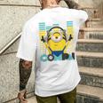 ミニオン Compai メンズTシャツ バックプリント 彼への贈り物