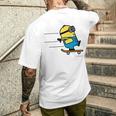 ミニオン Minionkateboard Dave メンズTシャツ バックプリント 彼への贈り物