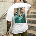 レンピカセルフポートレートの絵画autoportrait タマラ・ド・レンピッカ 長袖tシャツ メンズTシャツ バックプリント 彼への贈り物