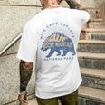 ロッキーマウンテン国立公園 メンズTシャツ バックプリント 彼への贈り物