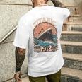 ヴィンテージ 1912年4月 Rms タイタニック アンティーク調クルーズデザイン メンズTシャツ バックプリント 彼への贈り物