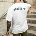 ヴィンテージ ブルックリン オールドレトロ ブルックリン Ny スポーツギフト メンズTシャツ バックプリント 彼への贈り物
